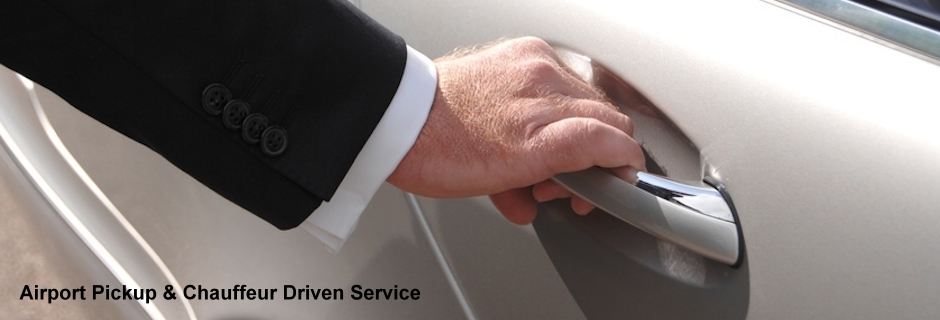 Airport pickup and chauffeur driven service